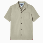 TOMMY HILFIGER [Official Headquarters] [Relax fit] Open Collar Short Sleeve Shirt (T12F1WSH731MLMPLI)