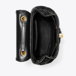 TORY BURCH Kira Diamond Quilt Small Backpack – Black