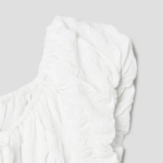 8 seconds Textured Sleeveless Long Dress — White