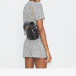 TORY BURCH Kira Diamond Quilt Small Backpack – Black