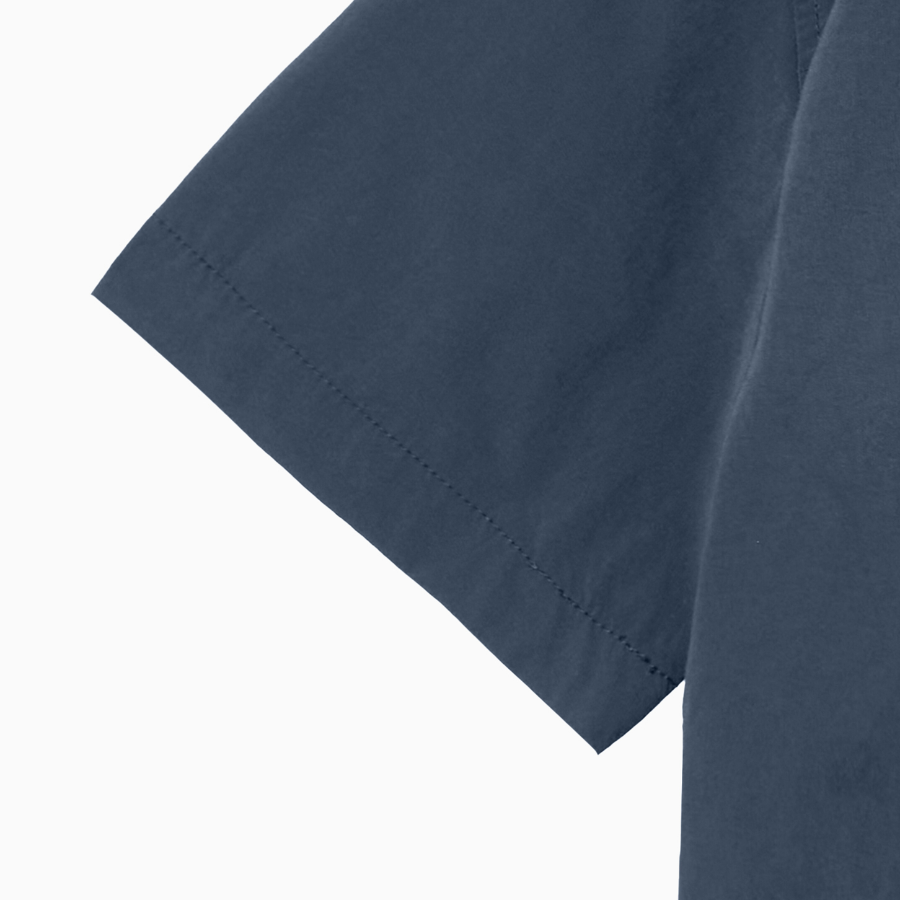 TOMMY HILFIGER [Official Headquarters] [Relax fit] Open Collar Short Sleeve Shirt (T12F1WSH731MLMDW5)