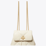 TORY BURCH Kira Diamond Quilt Small Backpack – White
