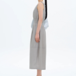 8 seconds Sleeveless Dress — Light Gray