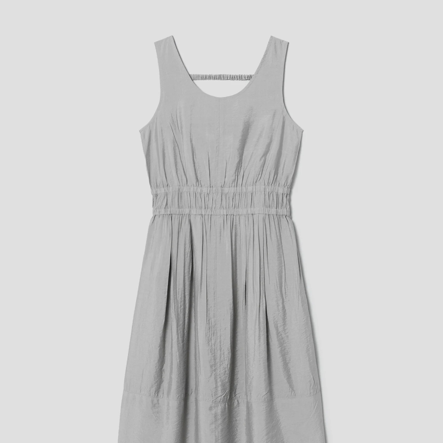 8 seconds Sleeveless Dress — Light Gray