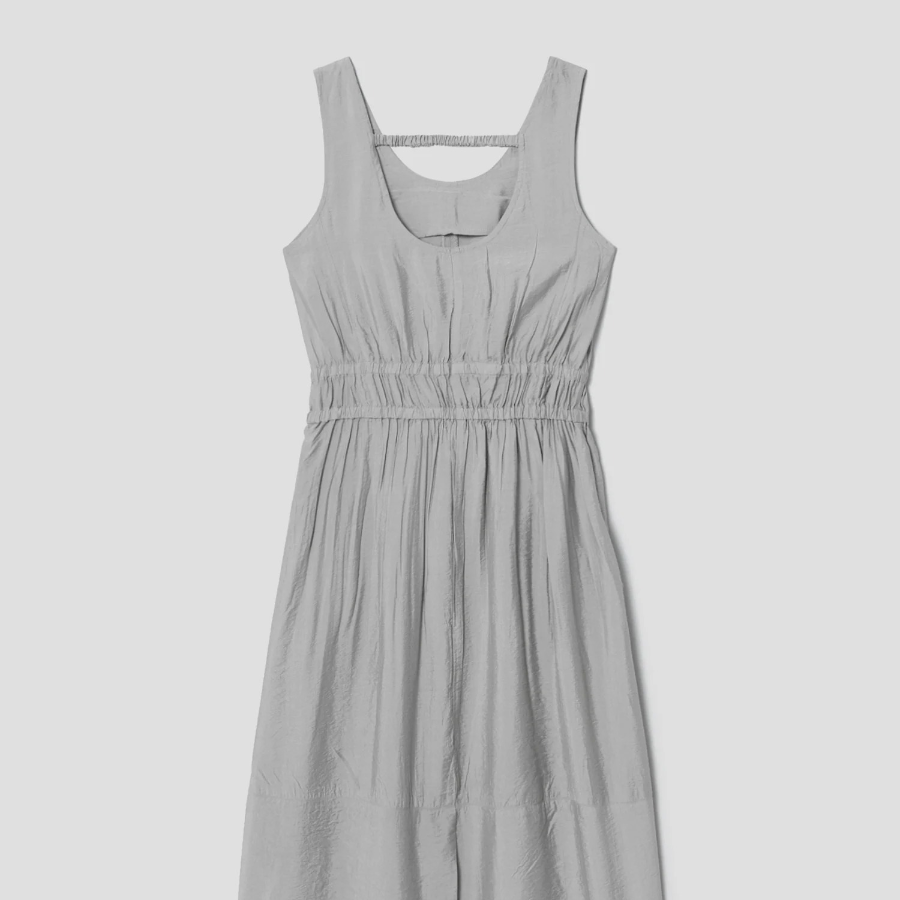 8 seconds Sleeveless Dress — Light Gray