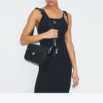 TORY BURCH Virginia Shoulder Bag – Black