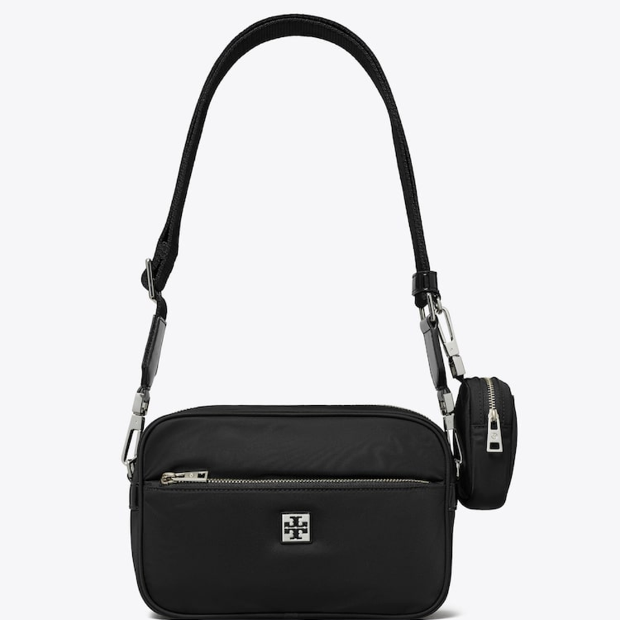 TORY BURCH Virginia Shoulder Bag – Black