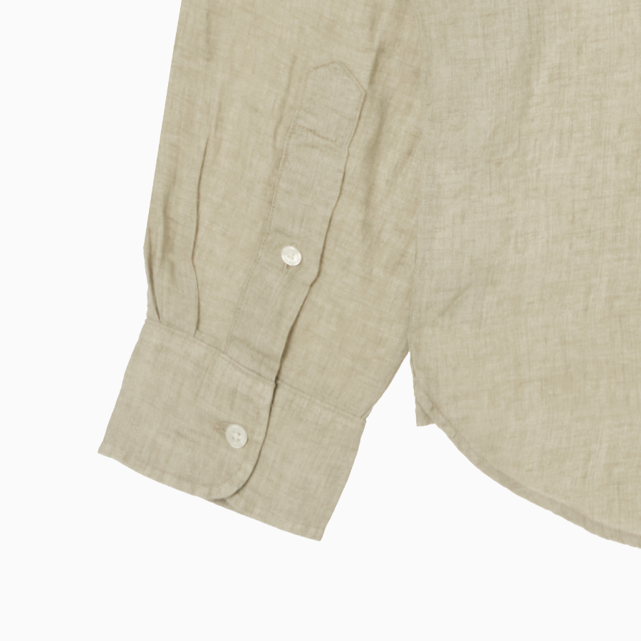 TOMMY HILFIGER [Official Headquarters] [Regular fit] Pigment Dyed Linen Shirt (T12F1WSH160MT1RBT)