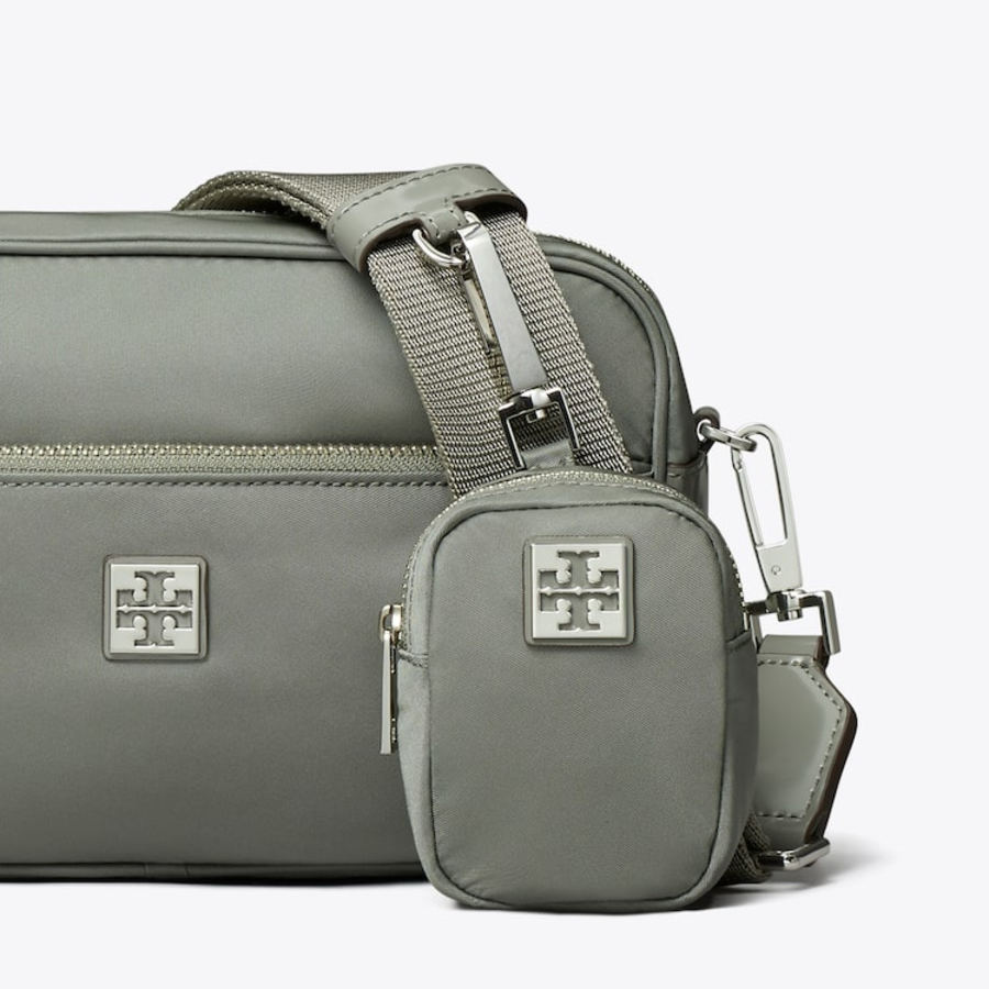 TORY BURCH Virginia Shoulder Bag – Shale Rock