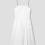 8 seconds Sleeveless Long Dress — White