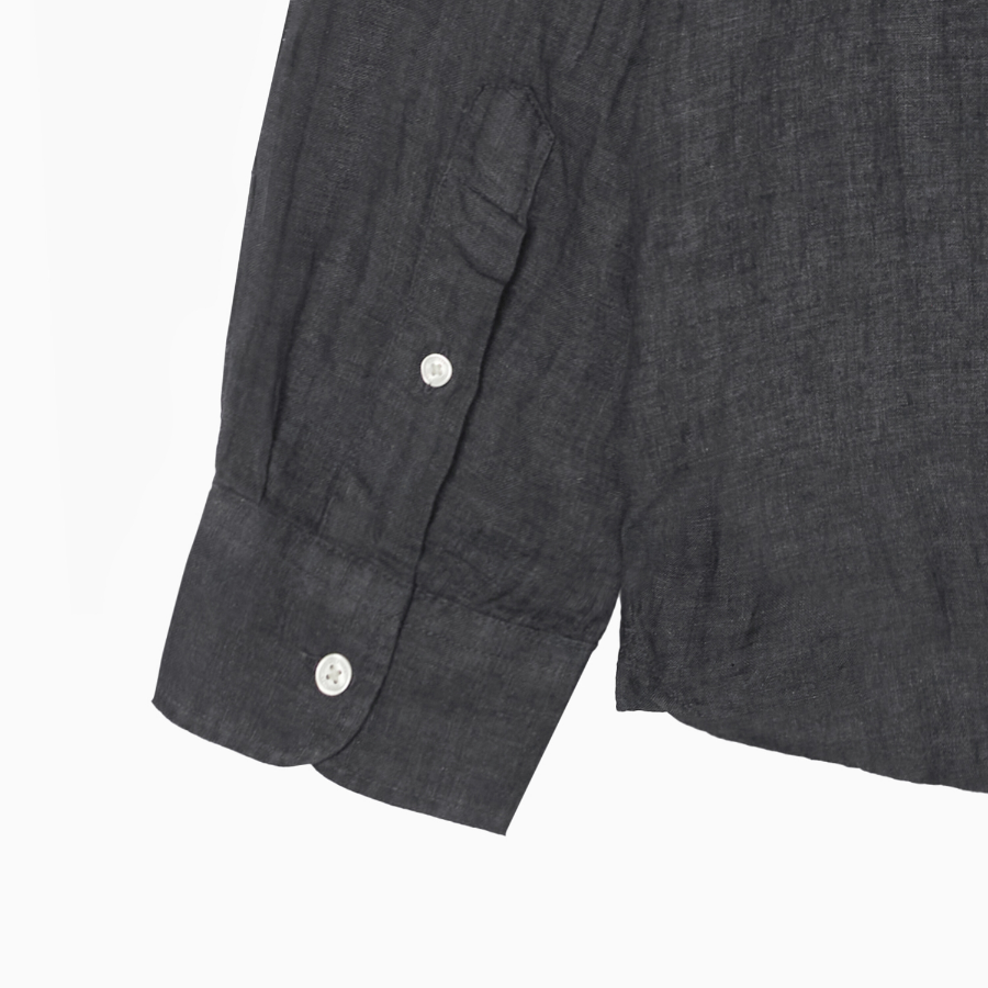 TOMMY HILFIGER [Official Headquarters] [Regular fit] Pigment Dyed Linen Shirt (T12F1WSH160MT1BDS)