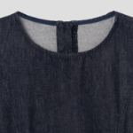 8 seconds Sleeveless Denim Dress — Navy