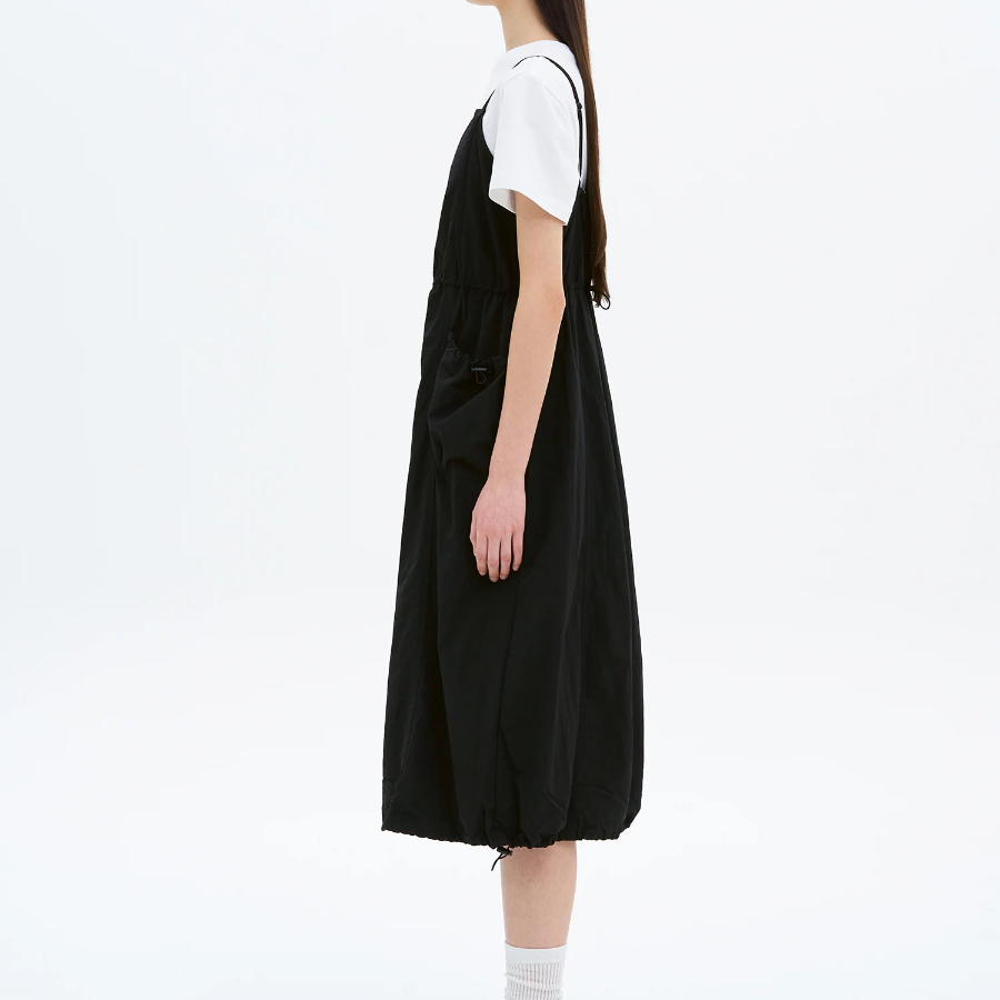 8 seconds Nylon Cargo Dress — Black
