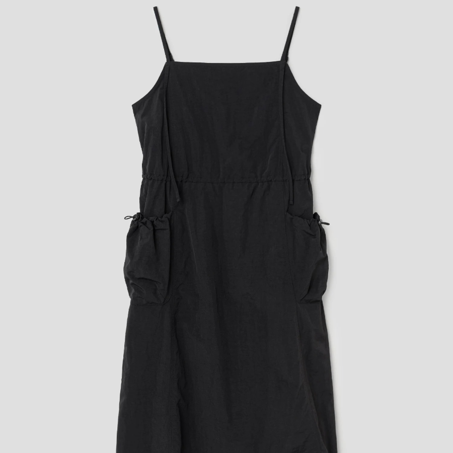 8 seconds Nylon Cargo Dress — Black