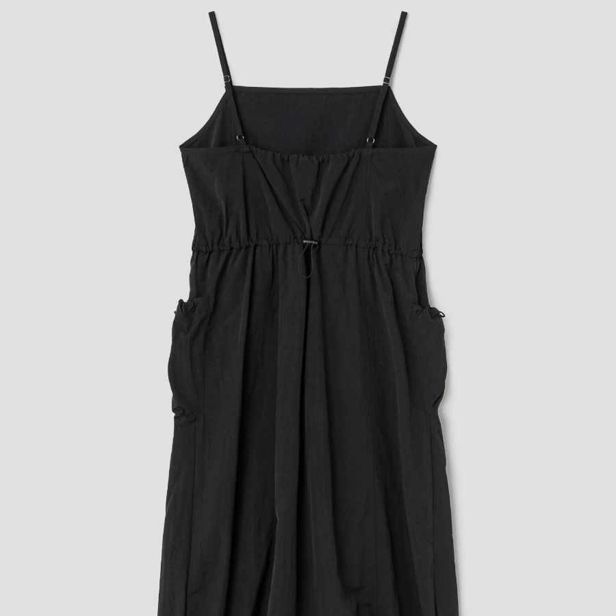 8 seconds Nylon Cargo Dress — Black