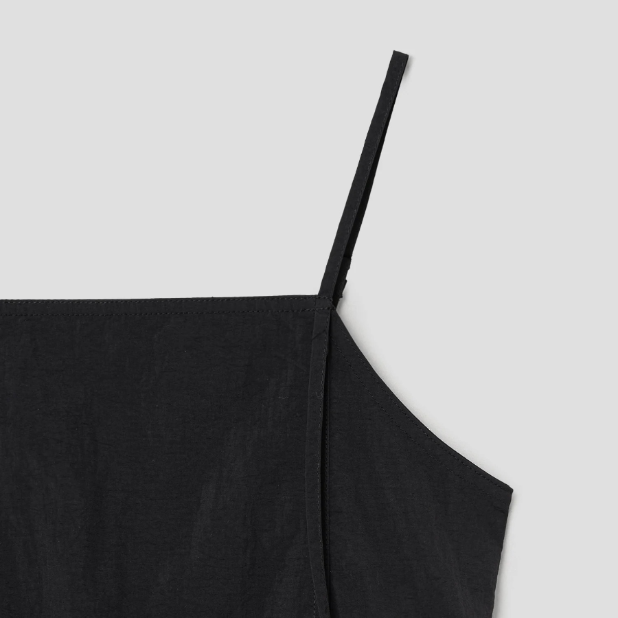 8 seconds Nylon Cargo Dress — Black