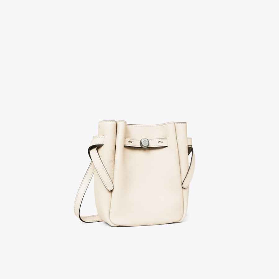 TORY BURCH Romy Small Crossbody – Cream