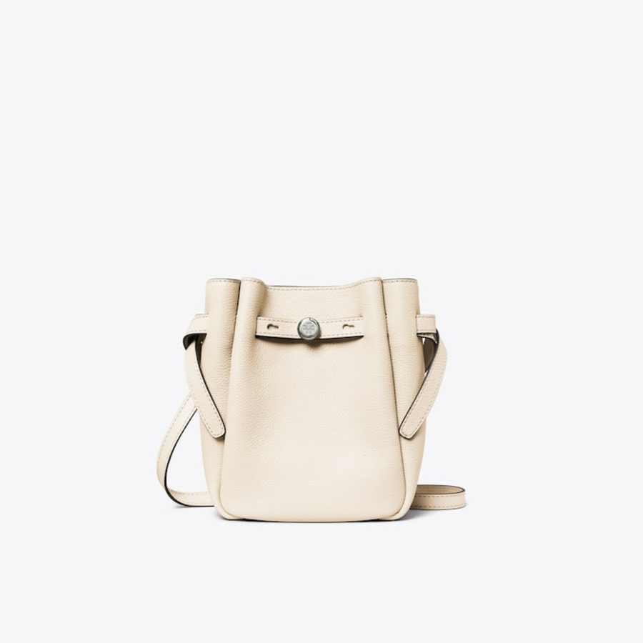 TORY BURCH Romy Small Crossbody – Cream