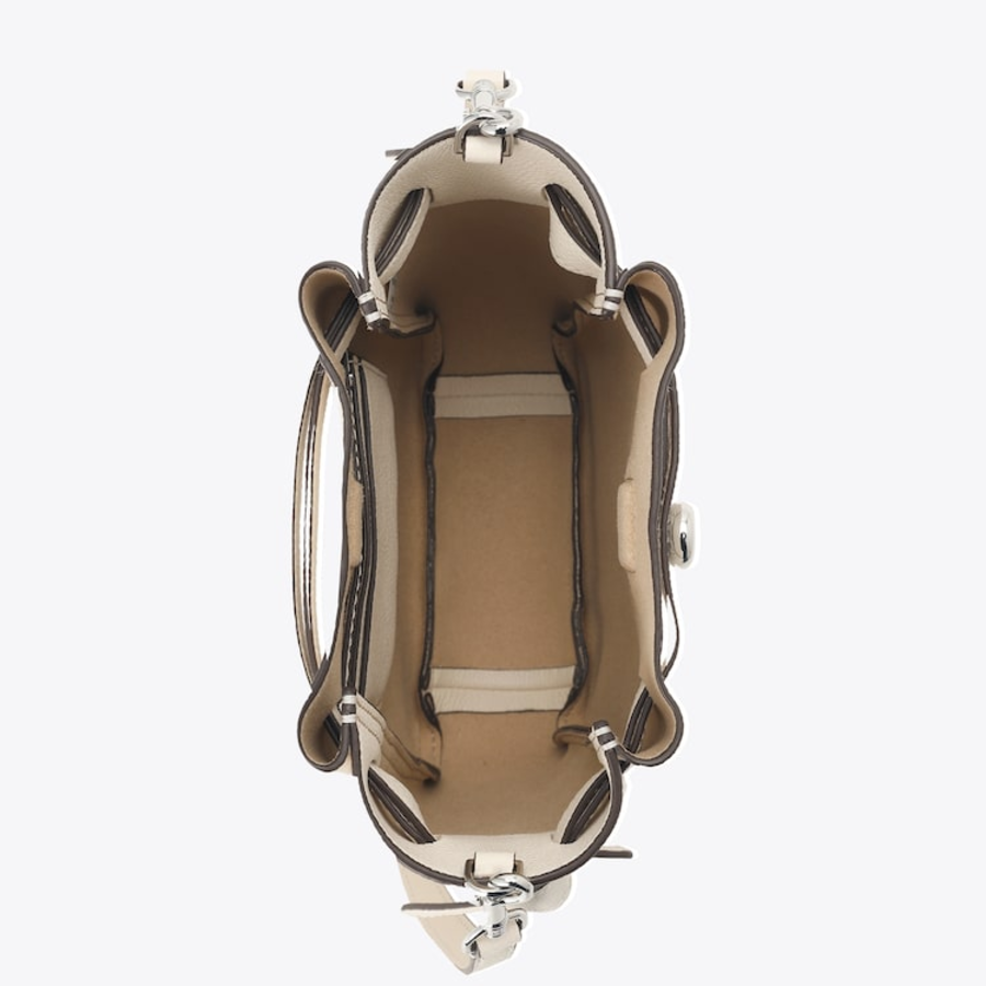 TORY BURCH Romy Small Crossbody – Cream