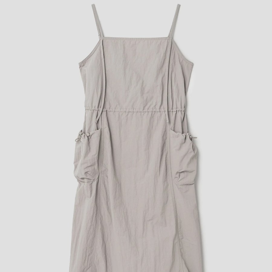 8 seconds Nylon Cargo Dress — Beige