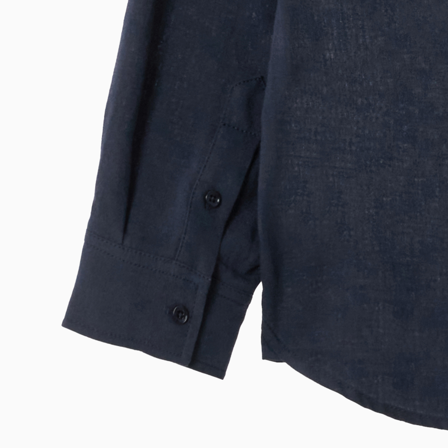 TOMMY HILFIGER [Official Headquarters] Linen Blend Button-Down Shirt