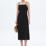 8 seconds Tie Strap Sleeveless Dress — Black