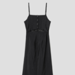 8 seconds Tie Strap Sleeveless Dress — Black