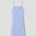 8 seconds Tie Strap Sleeveless Dress — Sky Blue