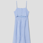 8 seconds Tie Strap Sleeveless Dress — Sky Blue