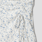 8 seconds Printed Short Sleeve Dress — Ivory