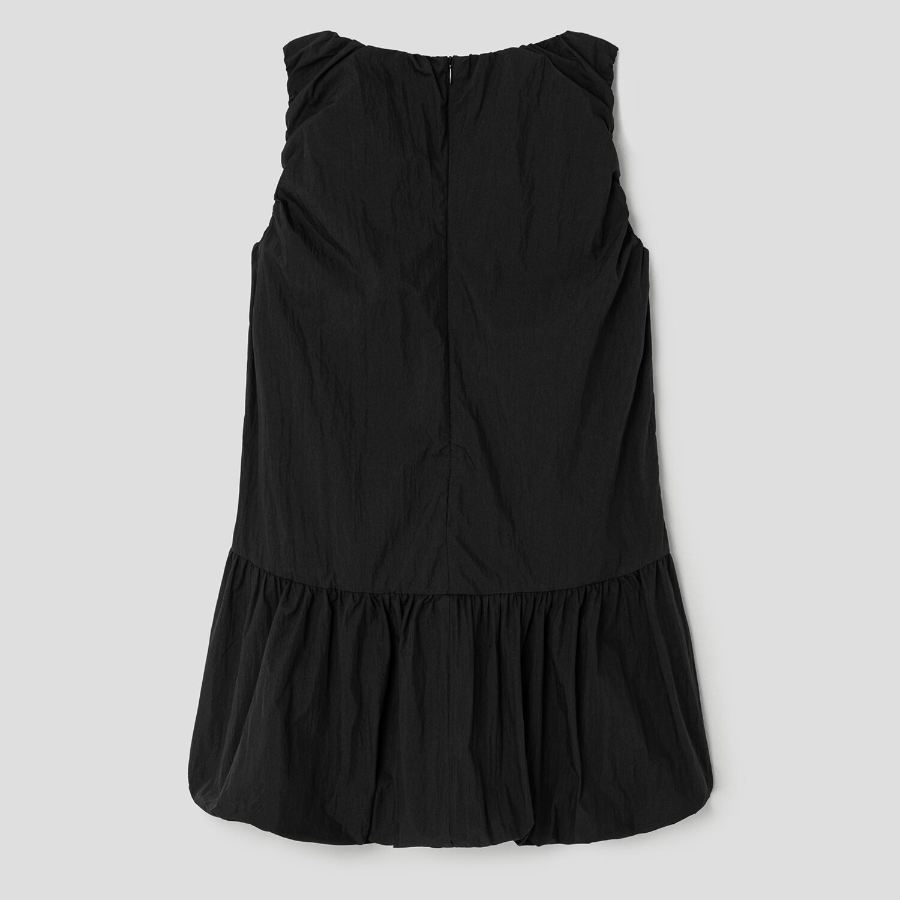 8 seconds Balloon Mini Dress — Black