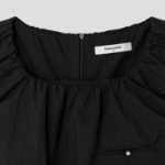8 seconds Balloon Mini Dress — Black