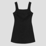 8 seconds Sleeveless Mini Dress — Black