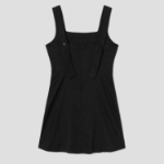 8 seconds Sleeveless Mini Dress — Black