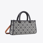 TORY BURCH T Monogram East-West Tote – Navy