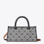 TORY BURCH T Monogram East-West Tote – Navy