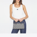 TORY BURCH T Monogram East-West Tote – Navy