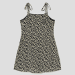 8 seconds Print Sleeveless Mini Dress — Black