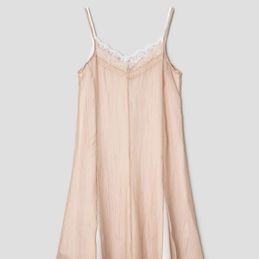 8 seconds Lace Patch Dress — Light Pink