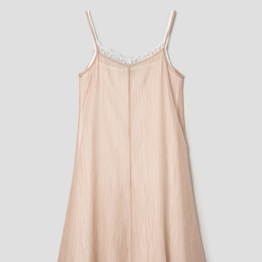 8 seconds Lace Patch Dress — Light Pink