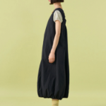 8 seconds Volume Long Dress — Black