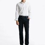 TOMMY HILFIGER [Official Headquarters] [Asian Fit] Seersucker Solid Shirt (T12F1WSH130MT2YCF)