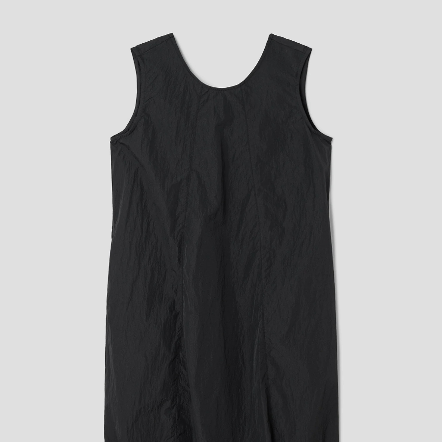 8 seconds Volume Long Dress — Black