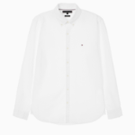 TOMMY HILFIGER [Official Headquarters] [Asian Fit] Seersucker Solid Shirt (T12F1WSH130MT2YCF)