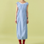 8 seconds Volume Long Dress — Sky Blue