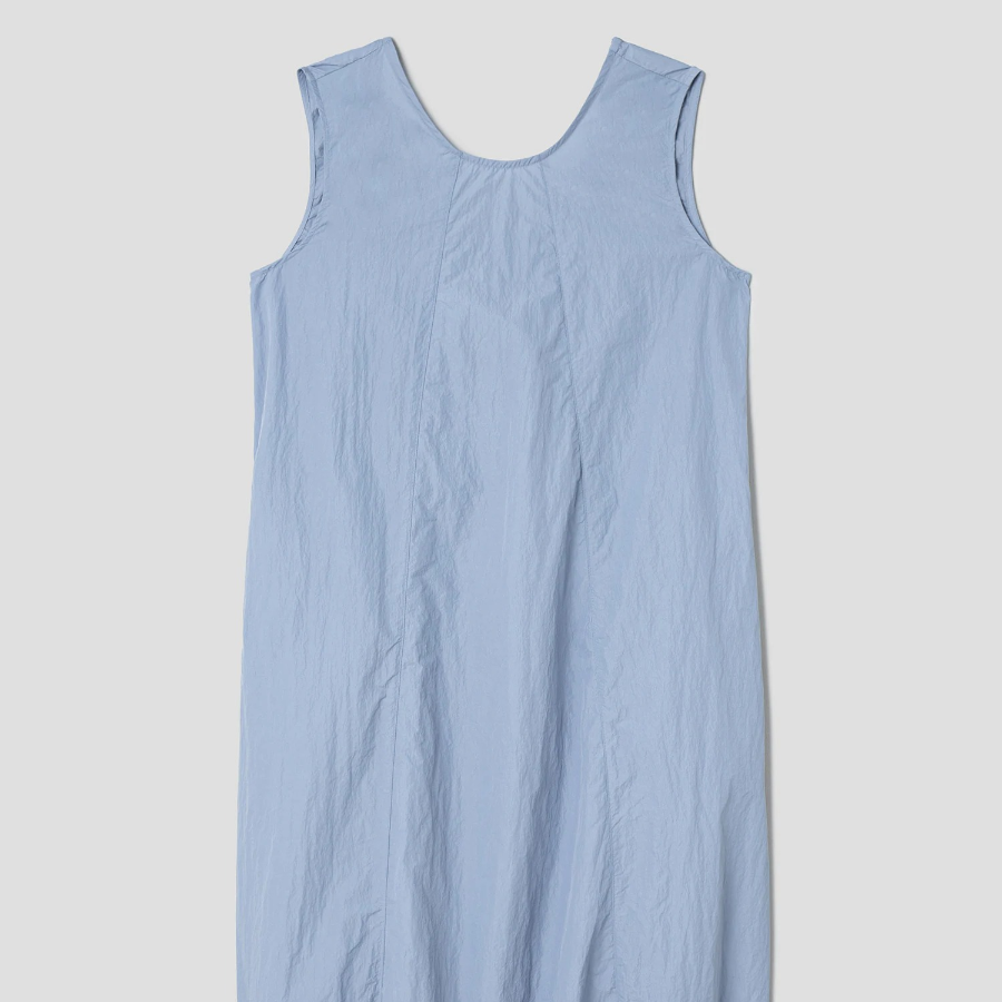 8 seconds Volume Long Dress — Sky Blue