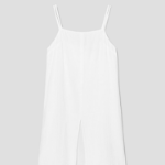 8 seconds Sleeveless Layered Dress — White