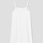 8 seconds Sleeveless Layered Dress — White