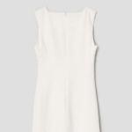 8 seconds Sleeveless Square Neck Mini Dress — Ivory