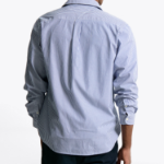 TOMMY HILFIGER [Official Headquarters] [Asian Fit] Poplin Stripe Shirt (T12F1WSH100MT20A5)